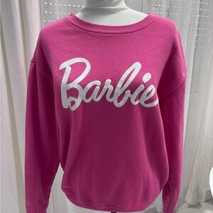 Barbie Fuchsia Pullover with White Logo